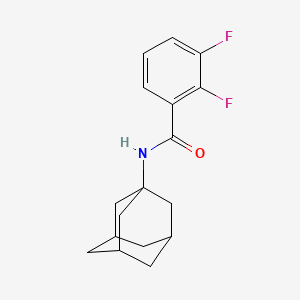 molecular formula C17H19F2NO B4171181 N-(1-adamantyl)-2,3-difluorobenzamide 