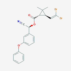 molecular formula C22H19Br2NO3 B041716 (1S)-溴氰菊酯 CAS No. 64364-03-0