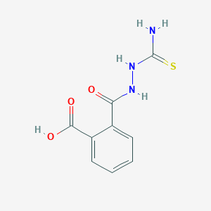molecular formula C9H9N3O3S B417167 2-[(Carbamothioylamino)carbamoyl]benzoic acid CAS No. 112273-79-7