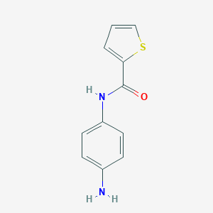 molecular formula C11H10N2OS B417187 N-(4-aminophenyl)thiophene-2-carboxamide CAS No. 39880-86-9