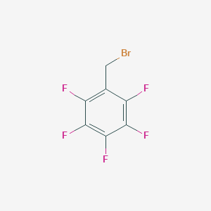 molecular formula C7H2BrF5 B041726 2,3,4,5,6-Pentafluorobenzyl bromide CAS No. 1765-40-8