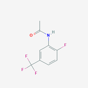 molecular formula C9H7F4NO B4172840 2'-Fluoro-5'-(trifluoromethyl)acetoanilide CAS No. 349-27-9
