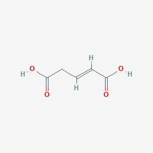 molecular formula C5H6O4 B041736 Glutaconic acid CAS No. 1724-02-3