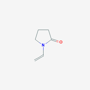 molecular formula (C6H9NO)n<br>C6H9NO B041746 N-Vinyl-2-pyrrolidone CAS No. 88-12-0