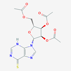 molecular formula C₁₆H₁₈N₄O₇S B041755 6-Thioinosine 2',3',5'-triacetate CAS No. 3021-21-4