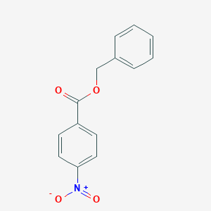 molecular formula C14H11NO4 B041767 Benzyl 4-nitrobenzoate CAS No. 14786-27-7