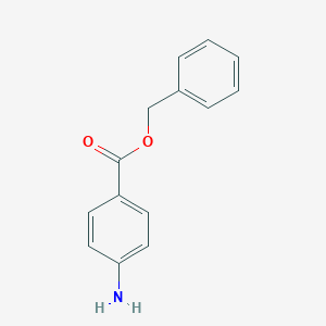 molecular formula C14H13NO2 B041780 Benzyl p-aminobenzoate CAS No. 19008-43-6