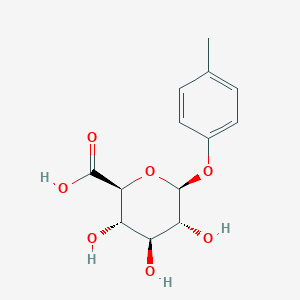 molecular formula C13H16O7 B041782 P-Cresol glucuronide CAS No. 17680-99-8