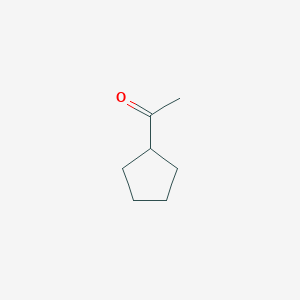 molecular formula C7H12O B041784 1-Cyclopentylethanone CAS No. 6004-60-0