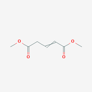 molecular formula C7H10O4 B041789 Dimethyl glutaconate CAS No. 5164-76-1