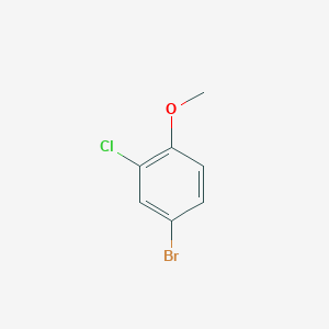 molecular formula C7H6BrClO B041808 4-Bromo-2-chloroanisole CAS No. 50638-47-6