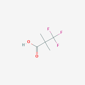 molecular formula C5H7F3O2 B041813 3,3,3-Trifluoro-2,2-dimethylpropanoic acid CAS No. 889940-13-0