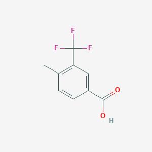 molecular formula C9H7F3O2 B041817 4-Methyl-3-(trifluoromethyl)benzoic acid CAS No. 261952-01-6