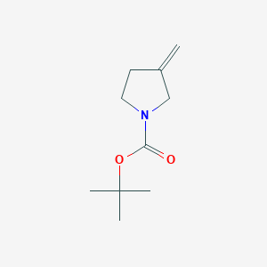molecular formula C10H17NO2 B041831 Tert-butyl 3-methylenepyrrolidine-1-carboxylate CAS No. 114214-71-0