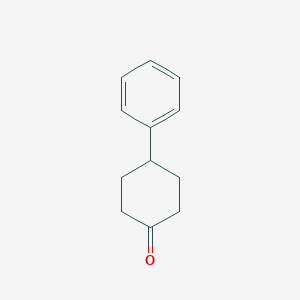 molecular formula C12H14O B041837 4-苯基环己酮 CAS No. 4894-75-1