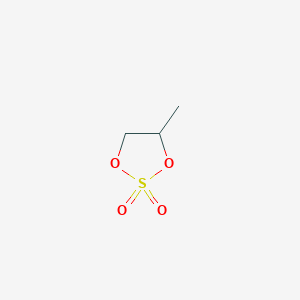 molecular formula C3H6O4S B041863 4-甲基-1,3,2-二氧杂硫环丁烷 2,2-二氧化物 CAS No. 5689-83-8