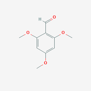 molecular formula C10H12O4 B041885 2,4,6-Trimethoxybenzaldehyde CAS No. 830-79-5