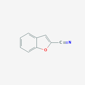 molecular formula C9H5NO B041887 1-苯并呋喃-2-碳腈 CAS No. 41717-32-2