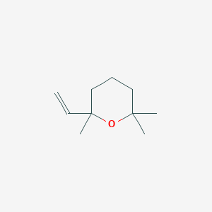 molecular formula C10H18O B041890 2,6,6-Trimethyl-2-vinyltetrahydropyran CAS No. 7392-19-0