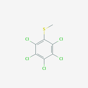 molecular formula C7H3Cl5S B041897 Pentachlorothioanisole CAS No. 1825-19-0