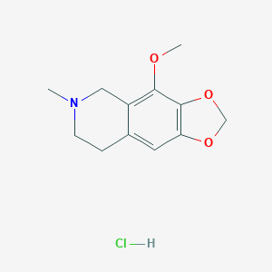 molecular formula C12H16ClNO3 B041909 Hydrocotarnine hydrochloride CAS No. 5985-55-7