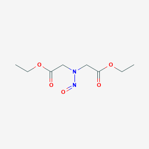 Ethyl 2-[(2-ethoxy-2-oxoethyl)-nitrosoamino]acetate