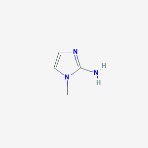 molecular formula C4H7N3 B041917 1-Methyl-1H-imidazol-2-amine CAS No. 6646-51-1