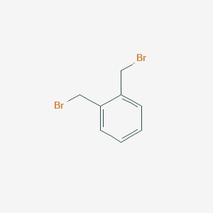 molecular formula C8H8Br2 B041939 1,2-Bis(bromomethyl)benzene CAS No. 91-13-4