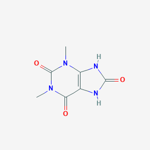 molecular formula C7H8N4O3 B041961 1,3-Dimethyluric acid CAS No. 944-73-0