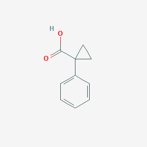 molecular formula C10H10O2 B041972 1-Phenylcyclopropanecarboxylic acid CAS No. 6120-95-2