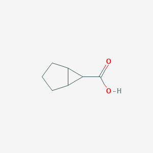 molecular formula C7H10O2 B041976 Bicyclo[3.1.0]hexane-6-carboxylic acid CAS No. 16650-37-6