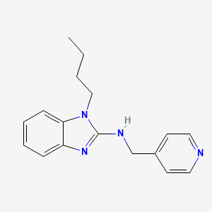 B4200139 1-butyl-N-(4-pyridinylmethyl)-1H-benzimidazol-2-amine CAS No. 720675-91-2