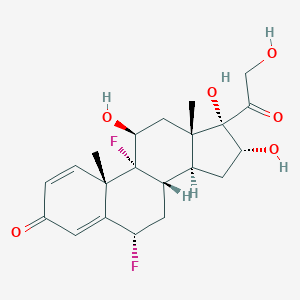molecular formula C21H26F2O6 B042009 Fluocinolone CAS No. 807-38-5