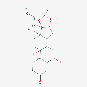 molecular formula C24H29FO6 B042016 9β,11β-氟轻松醋酸酯 CAS No. 68352-03-4