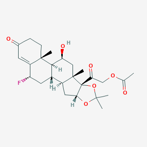 molecular formula C26H35FO7 B042017 氟兰度诺利醋酸酯 CAS No. 2802-11-1