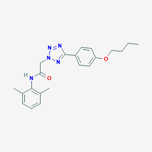 2-[5-(4-butoxyphenyl)-2H-tetraazol-2-yl]-N-(2,6-dimethylphenyl)acetamide