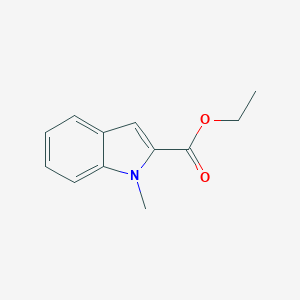 molecular formula C12H13NO2 B420265 ethyl 1-methyl-1H-indole-2-carboxylate CAS No. 56559-60-5