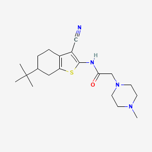 molecular formula C20H30N4OS B4202669 EGFR-IN-105 
