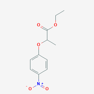 molecular formula C11H13NO5 B042028 Ethyl 2-(4-nitrophenoxy)propanoate CAS No. 28059-69-0