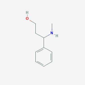 molecular formula C10H15NO B042030 3-(Methylamino)-3-phenylpropan-1-ol CAS No. 69888-75-1
