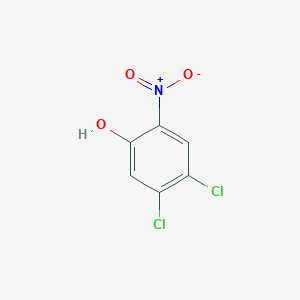 molecular formula C6H3Cl2NO3 B042031 4,5-Dichloro-2-nitrophenol CAS No. 39224-65-2