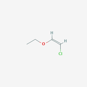 molecular formula C₄H₇ClO B042035 Ethene, 1-chloro-2-ethoxy- CAS No. 928-56-3