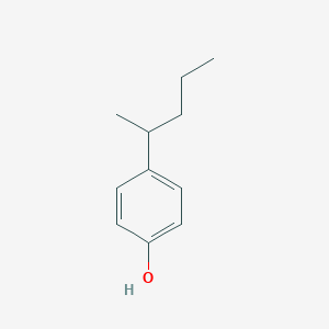 molecular formula C11H16O B042037 Phenol, 4-(1-methylbutyl)- CAS No. 94-06-4