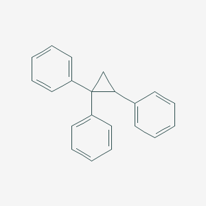 molecular formula C21H18 B420375 (1,2-Diphenylcyclopropyl)benzene CAS No. 896-65-1