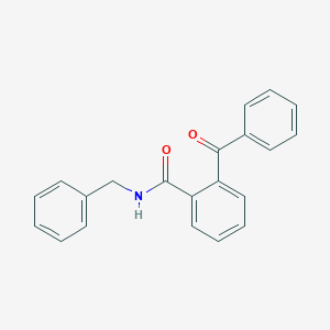 molecular formula C21H17NO2 B420393 2-benzoyl-N-benzylbenzamide 