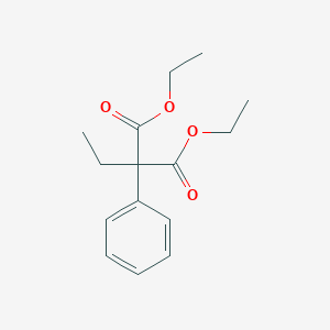 molecular formula C15H20O4 B042046 Diethyl ethylphenylmalonate CAS No. 76-67-5