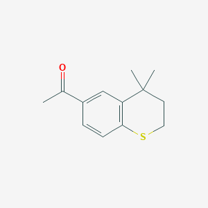 1-(4,4-Dimethylthiochroman-6-yl)ethanone