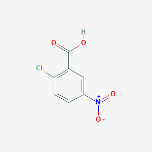 molecular formula C7H4ClNO4 B042048 2-氯-5-硝基苯甲酸 CAS No. 2516-96-3