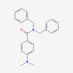 molecular formula C23H24N2O B4204826 N,N-dibenzyl-4-(dimethylamino)benzamide 