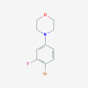4-(4-Bromo-3-fluorophenyl)morpholine